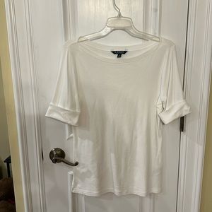 Lauren 100% White cotton shirt